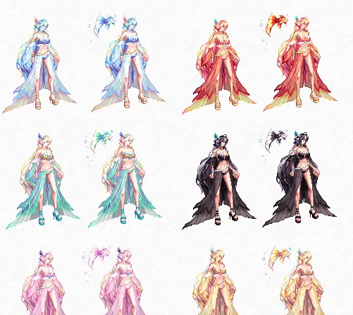 《DNF》2024年夏日套角色装扮展示