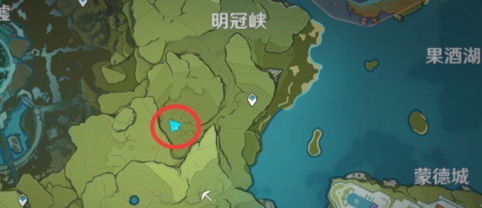 《原神》带有深棕色生物拍摄位置介绍