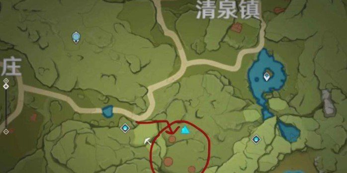 《原神》带有深棕色生物拍摄位置介绍