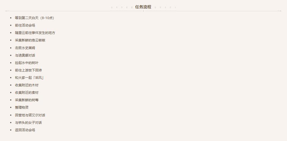 原神叶间泪任务完成方法