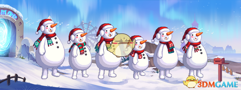 《DNF手游》璀璨雪人礼包雪人套装扮介绍
