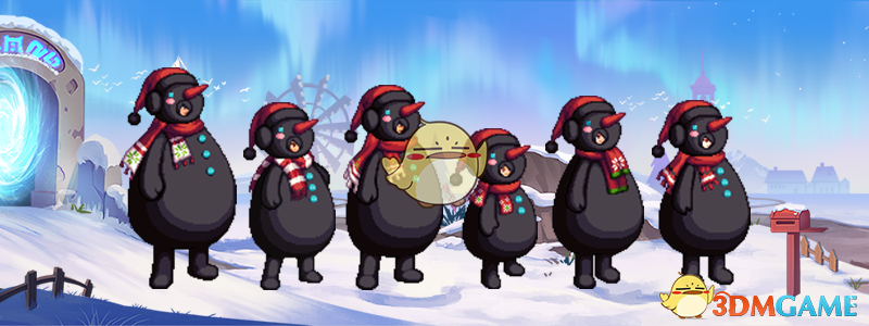 《DNF手游》璀璨雪人礼包雪人套装扮介绍